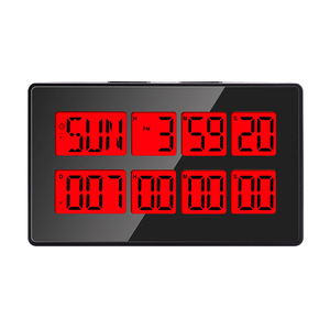 7 colori multifunzione digitale sveglia Reloj magnetico conto alla rovescia giorni Timer per anniversario natale - Product Image 1