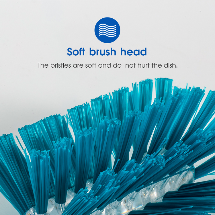 Plastic Long Handle Clean Water Bottle Brush Cleaning Bottle Scrub Kitchen Insulation Cup Brush