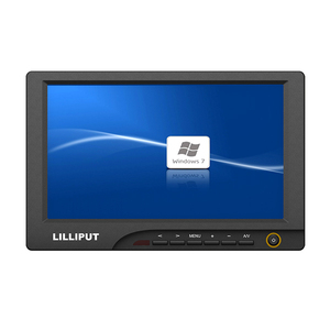 Lilliput 8-Inch 450nit 4-Wire Resistive <strong>LCD</strong> Touch Screen <strong>Monitor</strong> HDMI VGA <strong>Composite</strong> Interfaces Used for Desktop Application - Product Image 1