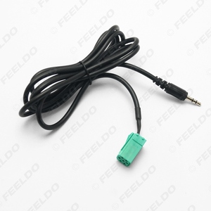Aux-In อินพุตอะแดปเตอร์3.5มม. และวิทยุพร้อมปุ่มถอดสำหรับ Renault/Clio/Megane/Laguna สำหรับ MP3/IPod/iPhone - Product Image 3