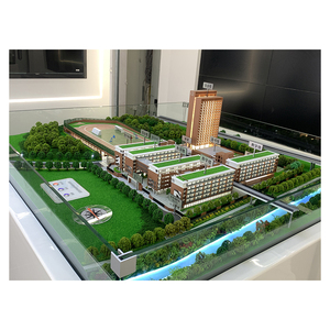 3D建築モデルカラフルなデザインスタイル建築建築モデルカスタム住宅住宅 - Product Image 4