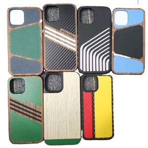 iPhone 6 + 7 + X XR XS Max 11 + 11 Pro Max 12 + 12迷你Pro Max彩色外壳新材料组合手机壳 - Product Image 1