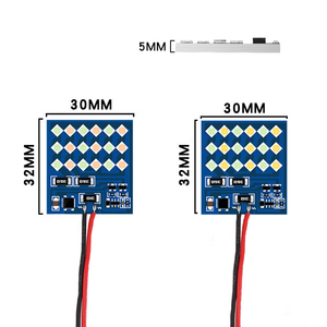 Led araba 12V 18 3030 Smd Led modülü için gövde bölmesi Tricolor iç lamba okuma lambası - Product Image 2