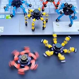 <span class=keywords><strong>Fidget</strong></span> Gyro Mechanisches Dekompression <span class=keywords><strong>puzzle</strong></span> Leuchtende Verformung Finger Gyro Dekompression spielzeug