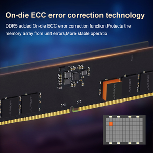 Juhor 16GB DDR5 PC RAM 6400MHz Desktop-Speicher mit ECC-Funktion Computersp eicher auf Lager