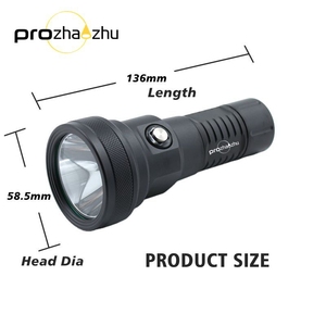 DL-B40 SBT90 6000 Lumens IP68 100M Độ Sâu Đánh giá Scuba Diving Diver Ánh Sáng 26650 Có Thể Sạc Lại Cầm Tay LED Dưới Nước Đèn Pin - Product Image 3