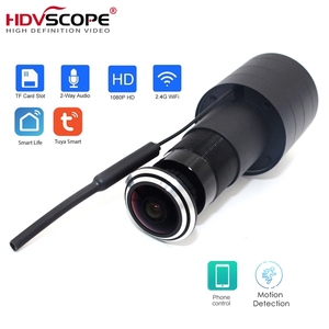 V380 P2P 2.0mp IP摄像机H.265X/H.264 WIFI & SD 1.66毫米镜头智能控制无线前门眼孔窥视孔CMOS Cateye型号 - Product Image 4