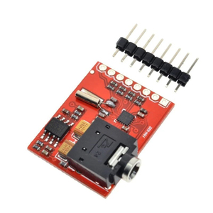 Sintonizador de Radio FM Si4703 RDS Módulo de desglose de evaluación AVR PIC ARM Módulo portador de filtrado de servicio de datos de Radio - Product Image 4