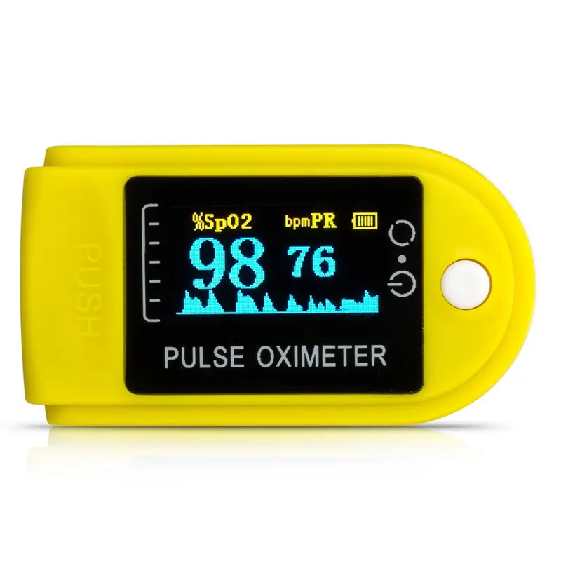 Oxímetro de pulso digital Spo2 con sensor de saturación de oxígeno en sangre médico de buena calidad, de 30 a 30