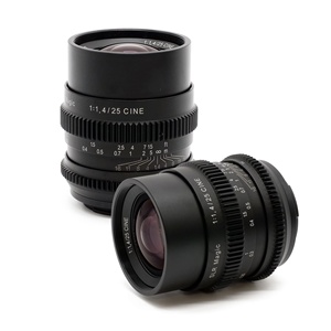 SLR Magic 25mm F1.4 tam çerçeve geniş açı Cine Lens sinema objektifi ana Lens MF/manuel odaklama için sony e-mount - Product Image 3