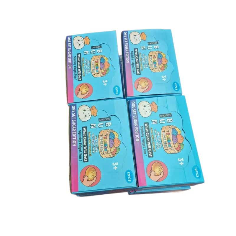#8 12pcs Colorful Buns Box