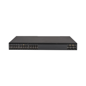 H3C S6860-30HF anahtarı, 24 10G optik bağlantı noktasına sahip bir veri merkezi sınıfı yüksek yoğunluklu Ethernet anahtarıdır. - Product Image 1