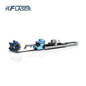 Macchina di taglio Laser in fibra CNC scarico automatico Semi-automatico alimentazione Laser etichette di taglio macchine tubo di metallo rotolo per rotolare - Product Image 3