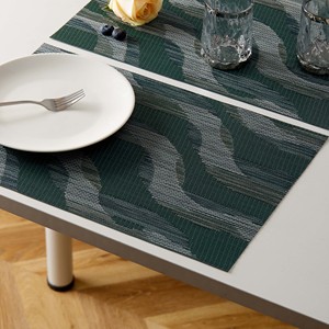 Tabletex耐热防滑餐桌垫，可水洗耐用PVC乙烯基编织餐桌垫 - Product Image 6