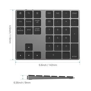 Teclado Digital profesional personalizado, teclado numérico BT