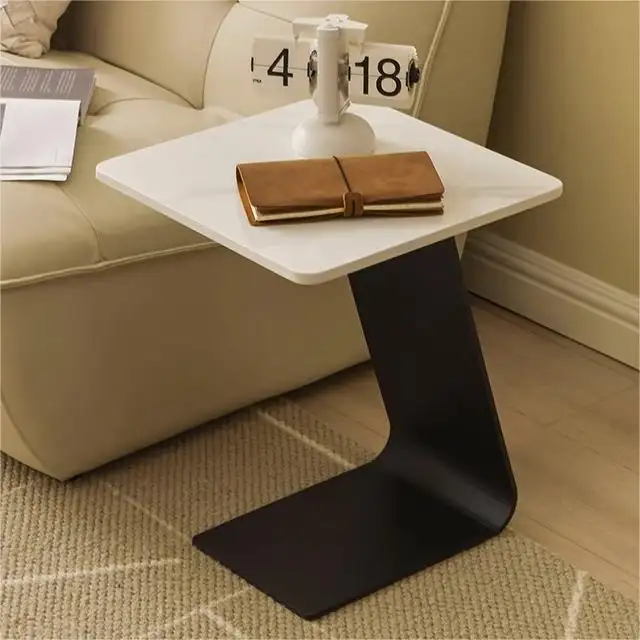 Meilleure vente de table basse intérieure en acier inoxydable table rectangulaire meubles de villa