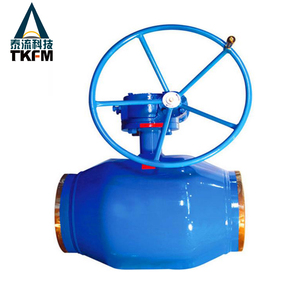 TKFM Engineering Quality <strong>PN16</strong> <strong>DN900</strong> 2 Inch Carbon Steel Manual Full Welded Flow Control Ball Valve - Product Image 2