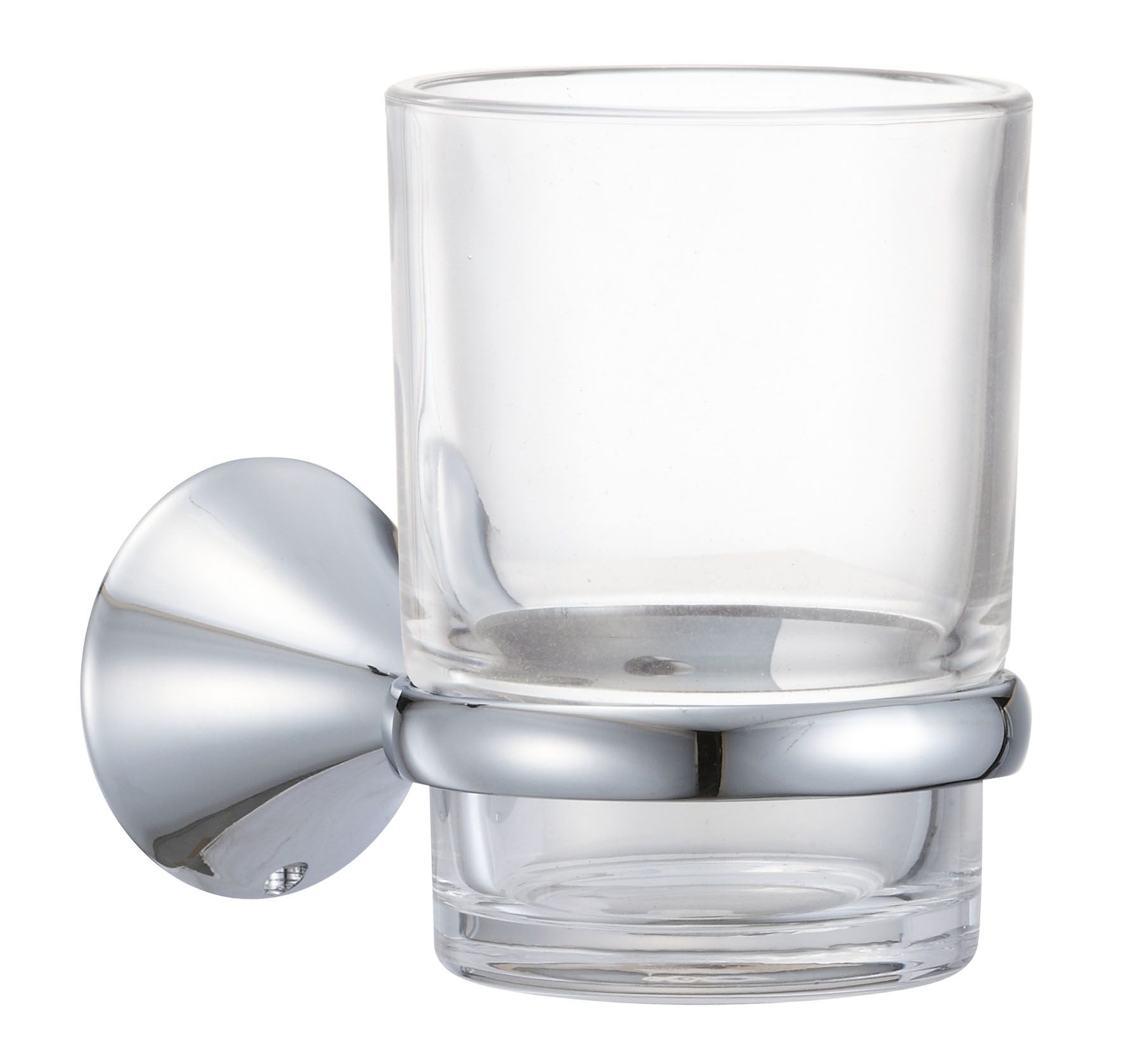 tumbler holder with glass