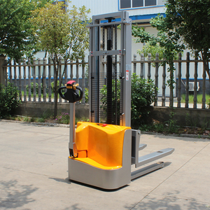 Fabrika fiyat tam elektrikli fork lift 1 ton 1.5 ton 1.6 metre autolift yürüyüş elektrikli istifleyici muletto - Product Image 2