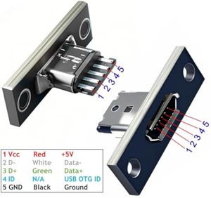 Aismartlink tự làm OEM <span class=keywords><strong>Micro</strong></span>-<span class=keywords><strong>USB</strong></span> 5pin nữ loại-<span class=keywords><strong>b</strong></span> ổ cắm kết nối <span class=keywords><strong>b</strong></span>ảng điều khiển gắn kết loại với PC board <span class=keywords><strong>USB</strong></span> 2.0 <span class=keywords><strong>pinout</strong></span> - Product Image 2