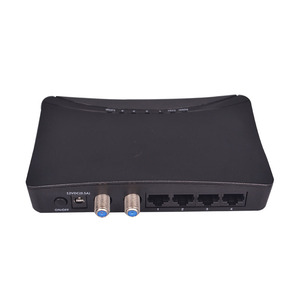HomePlug เทคโนโลยี AV 4 * FE EoC สะพานโมเด็ม Esclavo ทาสสำหรับอินเทอร์เน็ตผ่านเครือข่ายสายโคแอ็กซ์ - Product Image 4