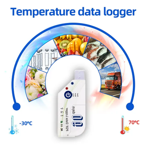 90 Days <strong>Temperature</strong> Recorder <strong>Single</strong> <strong>Use</strong> <strong>USB</strong> <strong>Temperature</strong> <strong>Data</strong> <strong>Logger</strong> with PDF Report - Product Image 2