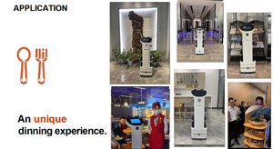 D2 ITR Customizable Reception <strong>Robot</strong> Multi-Function Welcome <strong>Robot</strong> for <strong>Branding</strong> and Advertising for Event Hosting Commercial Use - Product Image 4