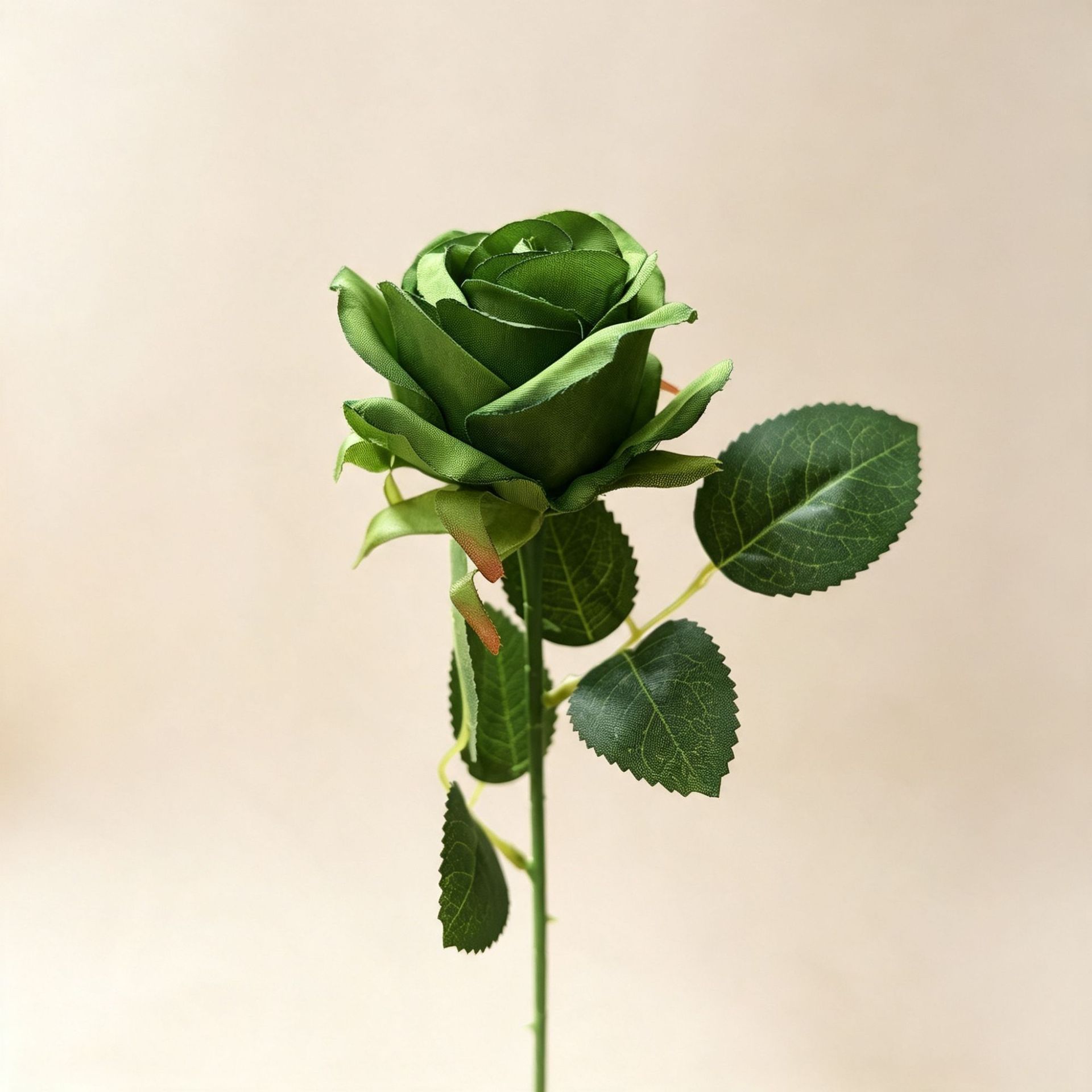 Dark green rose