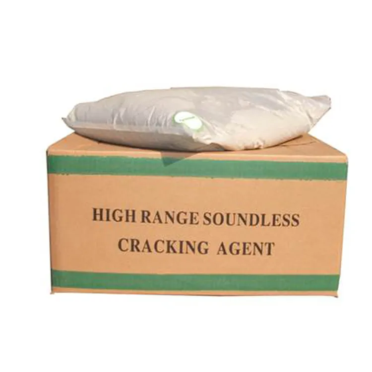 4 hours cracking expansive mortar stone cracking chemical powder popular in saudi