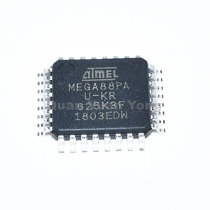 ATMEGA88PA TQFP32 8-bit Microcontroller <strong>Programmable</strong> Flash IC Chip ATMEGA88 ATMEGA88PA-AU