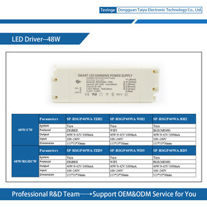 Smart Driver Led dimmerabile Zigbee 3.0 Tuya Led Dimmer 40W 5CH RGB/RGBCCT Driver a corrente costante per illuminazione a Led