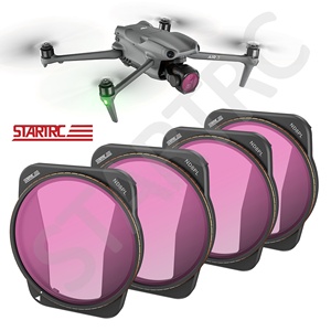 STARTRC 4 Pack <strong>ND</strong>/PL <strong>Filter</strong> Set for DJI Air <strong>3</strong> Accessories Coated HD Glass Remove Glare ND8/PL ND16/PL ND32/PL ND64/PL <strong>Filter</strong> - Product Image 1