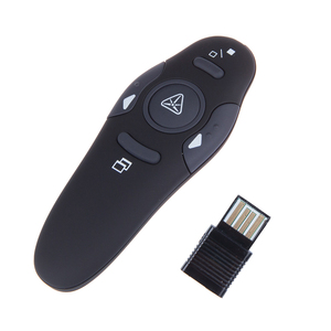 2.4GHz Wireless USB Presentazione di Powerpoint Telecomando Pagina PPT Penna di Vibrazione Puntatore Clicker Presentatore Red Luce RF per L'insegnante - Product Image 5