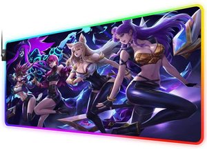 Fabrika doğrudan satış genişletilmiş sublime özel LOGO RGB oyun fare mat - Product Image 6