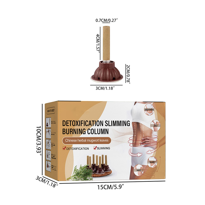 chinese moxa stick extra strong slimming burning column body belly waist weight loss detoxification