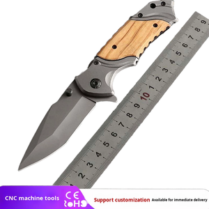 Độ cứng cao bằng thép không gỉ ngoài trời gấp dao di động chiến thuật sinh tồn bỏ túi để tự vệ - Product Image 6