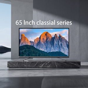 全高清电视定制4K QLED电视65英寸超高清安卓智能发光二极管和液晶电视浴室用普通平板大屏幕