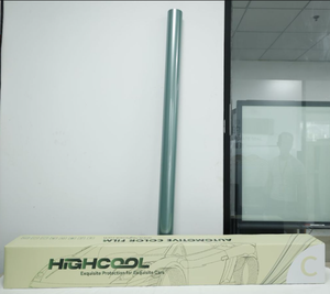 ฟิล์มป้องกันตัวถังรถยนต์ทำจาก PVC สีเขียวเงางามอย่างดีเยี่ยม - Product Image 4