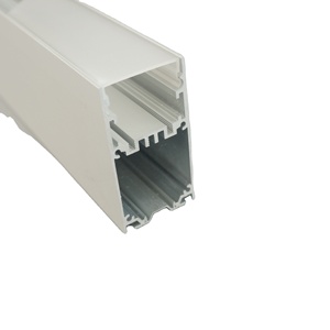 深セン工場38 * 72mm吊り下げヒートシンク押し出しアルミニウムLEDプロファイルLEDストリップ用 - Product Image 1