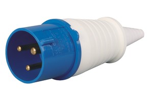 Ecee ip44 › adaptador 2p + e, adaptador industrial elétrico múltiplo de 3 pinos
