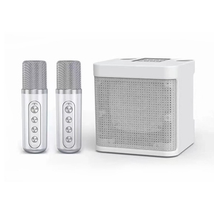 KD-203双麦克风卡拉ok套装，带蓝牙无线扬声器和X70A家用KTV机器