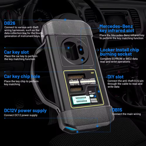 Ultima versione di lancio x431 xprog3 xprog 3 chiave programmatore con chip scanner diagnosi e chiavi di programmazione strumento diagnostico