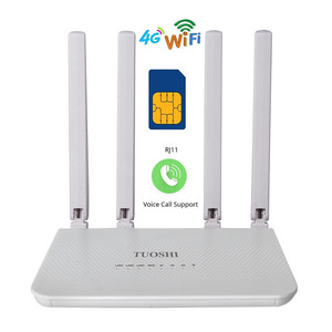 OEM ODM 3LAN 1WAN Cat 4เสาอากาศภายนอก Wifi ไร้สาย CPE FDD TDD โมเด็ม Low Power Mtn 3G 4G Lte โมเด็มซิมการ์ด Router B28 - Product Image 1