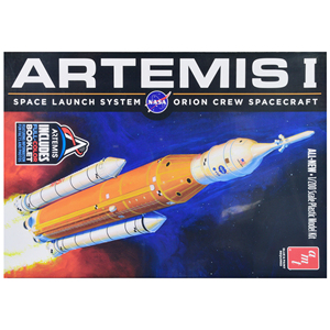 DCDスキル2モデルキット1/200スケールNASA Artemis-1宇宙打ち上げシステムオリオンクルー宇宙船AMTモデルビルディングツールキット - Product Image 3