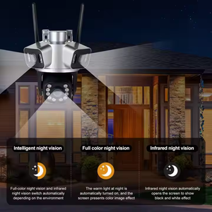 Nueva Cámara IP inalámbrica para exteriores con visión nocturna, detección de movimiento, seguimiento automático, sistema de vigilancia Wifi de dos vías a través de la Audio-4G - Product Image 5
