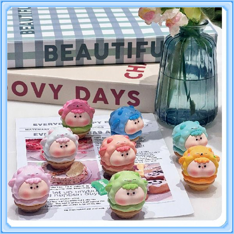 Boîte à glace animaux DuDu en PVC avec code (24 pièces)