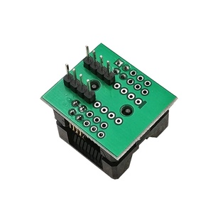 SOIC8 SOP8 a DIP8 asiento de cuerpo ancho 150/200mil adaptador de programador enchufe azul SA602 IC quemador de conversión de prueba - Product Image 5