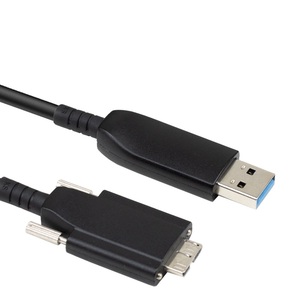 สาย3.0 USB ชนิด2.0ชนิด A ถึง Micro-B ที่มีความยืดหยุ่นสูงด้วยสกรูสำหรับใช้ในอุตสาหกรรมกล้องและคอมพิวเตอร์ - Product Image 1