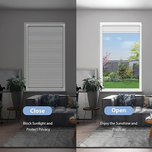 Factory Directly Sale Light Filtering Cellular Shades Interior Inside <strong>Open</strong> Window <strong>up</strong> &amp; Down Window Honeycomb Blinds with Frame - Product Image 6