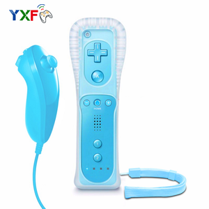 Wii U รีโมตคอนโทรลและคอนโทรลเลอร์ Nunchuk,พร้อมเคสซิลิโคนและสายรัดข้อมือสำหรับ Nintendo Wii และ Wii U - Product Image 4